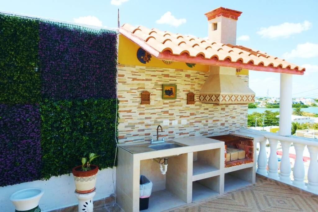 Casa El Quinto Elemento, Departamento Tierra! Apartment Isla Mujeres Bagian luar foto