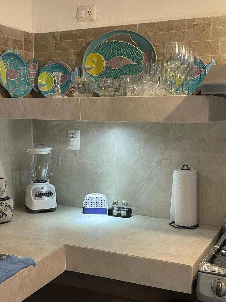 Casa El Quinto Elemento, Departamento Tierra! Apartment Isla Mujeres Bagian luar foto